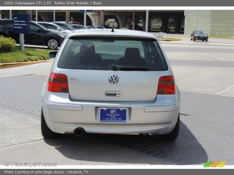 Reflex Silver Metallic / Black 2002 Volkswagen GTI 1.8T