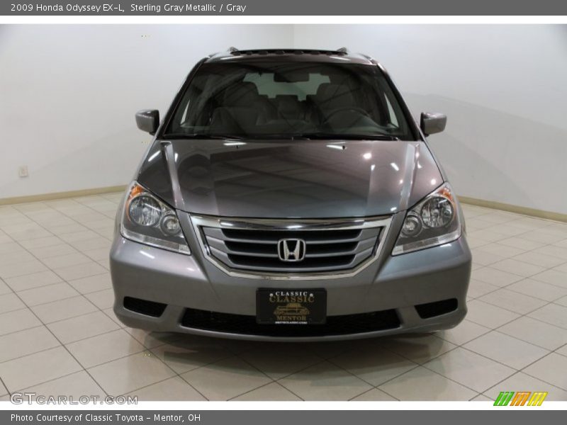 Sterling Gray Metallic / Gray 2009 Honda Odyssey EX-L