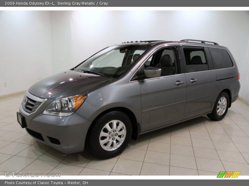 Front 3/4 View of 2009 Odyssey EX-L