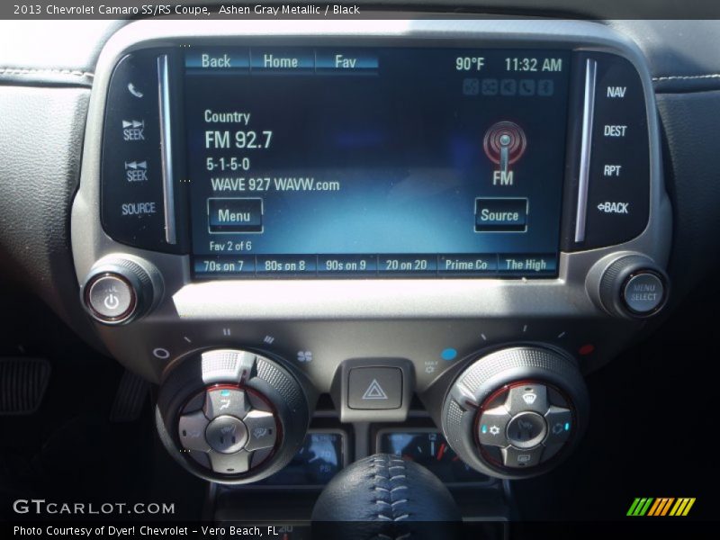 Ashen Gray Metallic / Black 2013 Chevrolet Camaro SS/RS Coupe