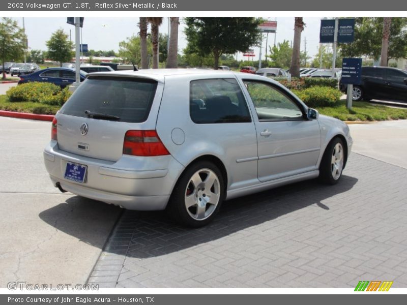 Reflex Silver Metallic / Black 2002 Volkswagen GTI 1.8T