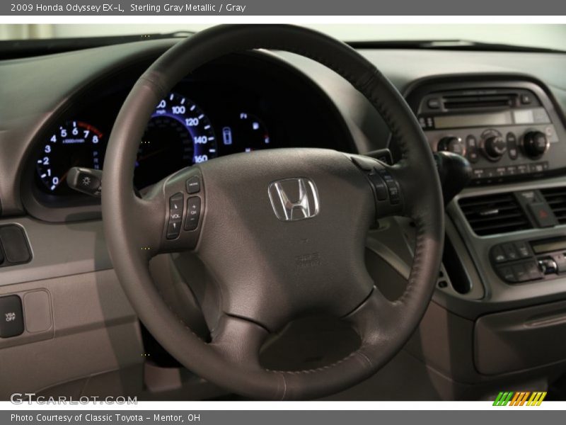 2009 Odyssey EX-L Steering Wheel
