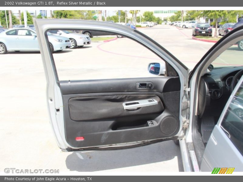 Reflex Silver Metallic / Black 2002 Volkswagen GTI 1.8T