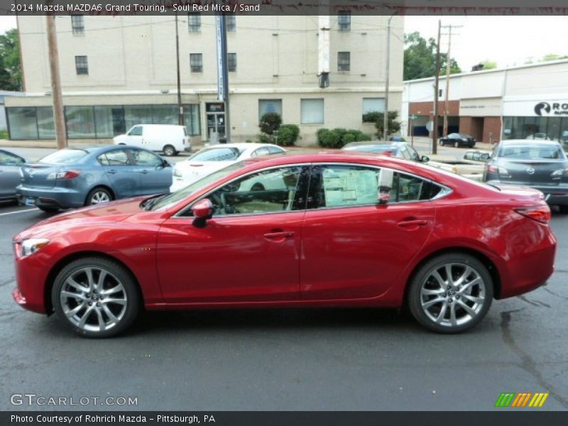 Soul Red Mica / Sand 2014 Mazda MAZDA6 Grand Touring