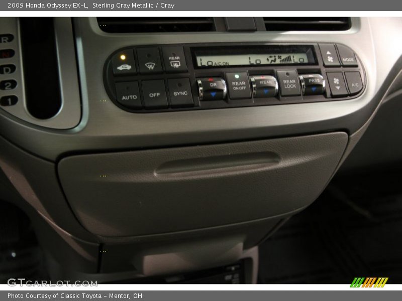 Sterling Gray Metallic / Gray 2009 Honda Odyssey EX-L