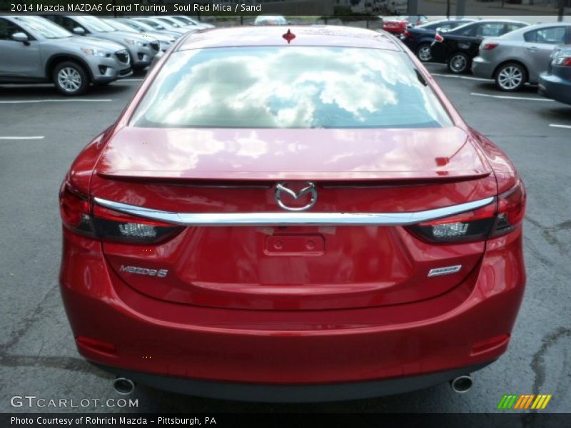 Soul Red Mica / Sand 2014 Mazda MAZDA6 Grand Touring