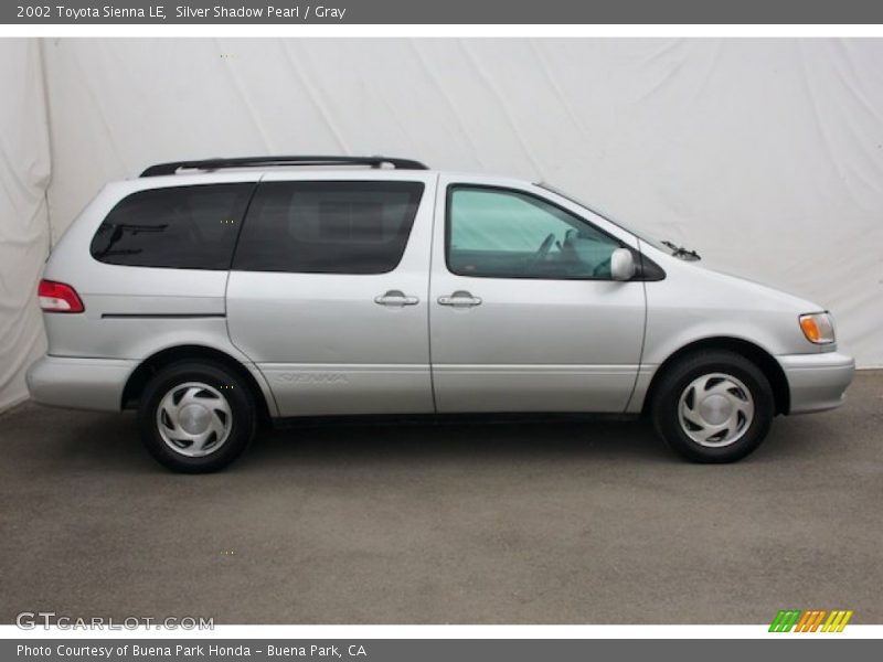  2002 Sienna LE Silver Shadow Pearl