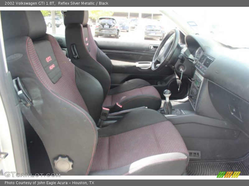 Reflex Silver Metallic / Black 2002 Volkswagen GTI 1.8T