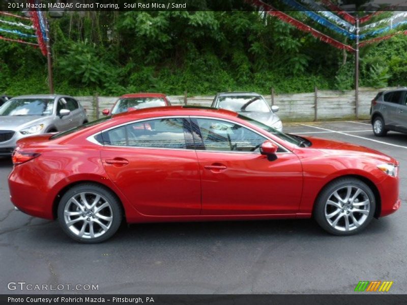 Soul Red Mica / Sand 2014 Mazda MAZDA6 Grand Touring