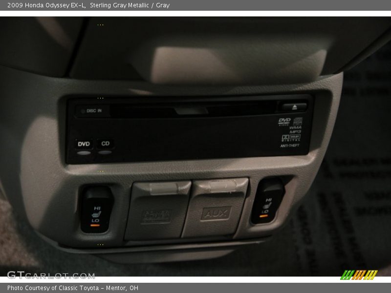Sterling Gray Metallic / Gray 2009 Honda Odyssey EX-L