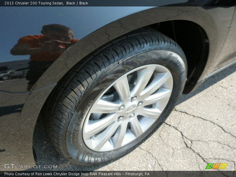 Black / Black 2013 Chrysler 200 Touring Sedan