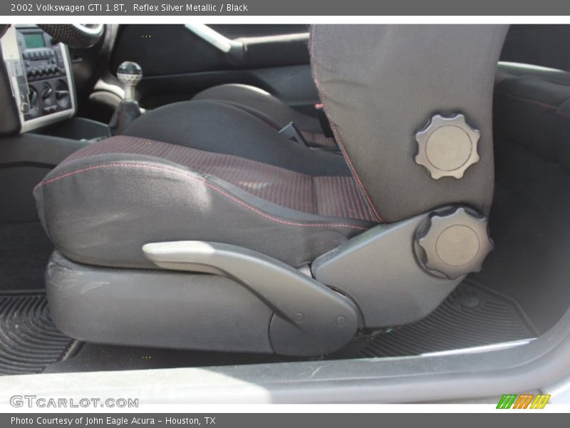 Reflex Silver Metallic / Black 2002 Volkswagen GTI 1.8T
