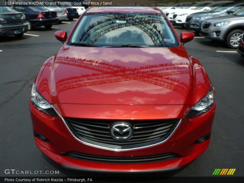 Soul Red Mica / Sand 2014 Mazda MAZDA6 Grand Touring