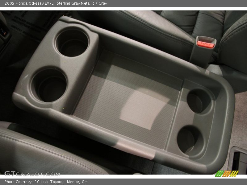 Sterling Gray Metallic / Gray 2009 Honda Odyssey EX-L