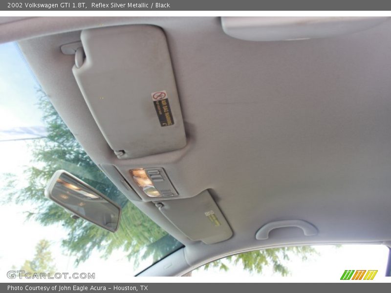 Reflex Silver Metallic / Black 2002 Volkswagen GTI 1.8T
