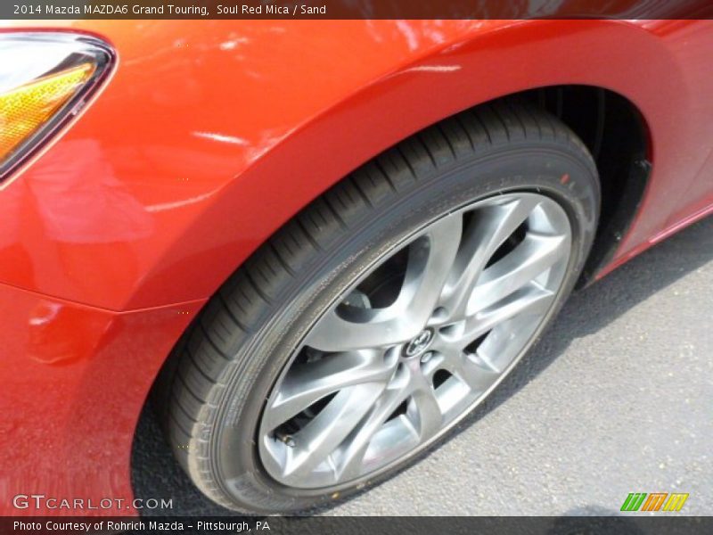 Soul Red Mica / Sand 2014 Mazda MAZDA6 Grand Touring
