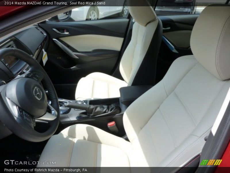 Soul Red Mica / Sand 2014 Mazda MAZDA6 Grand Touring