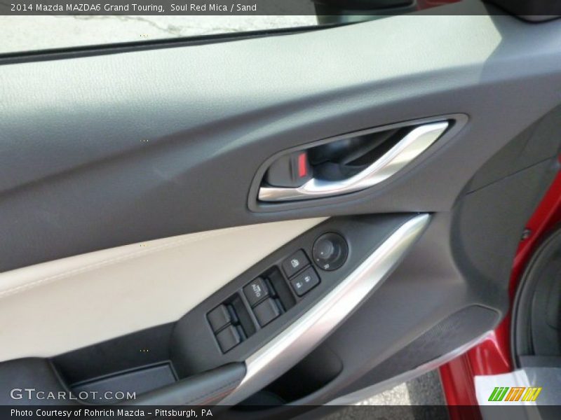 Soul Red Mica / Sand 2014 Mazda MAZDA6 Grand Touring