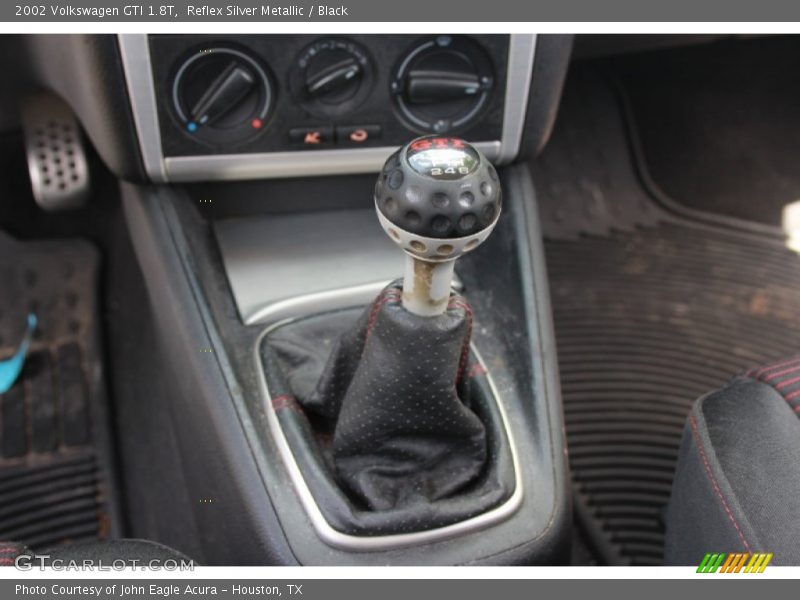 Reflex Silver Metallic / Black 2002 Volkswagen GTI 1.8T