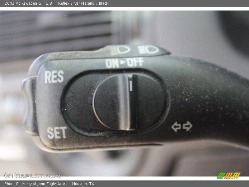 Reflex Silver Metallic / Black 2002 Volkswagen GTI 1.8T
