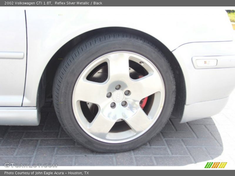 Reflex Silver Metallic / Black 2002 Volkswagen GTI 1.8T