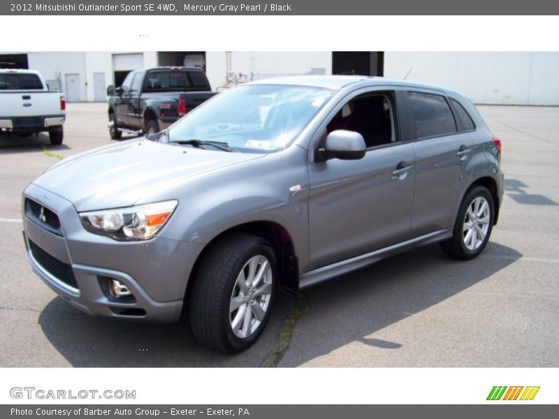 Mercury Gray Pearl / Black 2012 Mitsubishi Outlander Sport SE 4WD