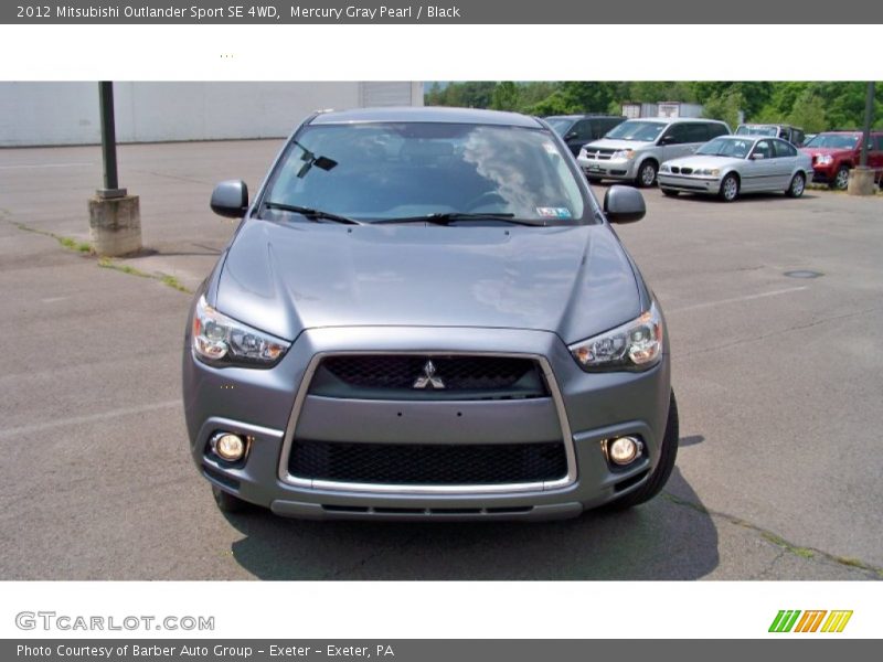 Mercury Gray Pearl / Black 2012 Mitsubishi Outlander Sport SE 4WD