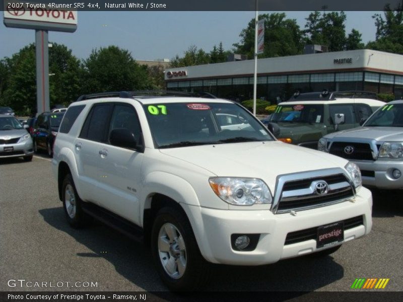 Natural White / Stone 2007 Toyota 4Runner SR5 4x4