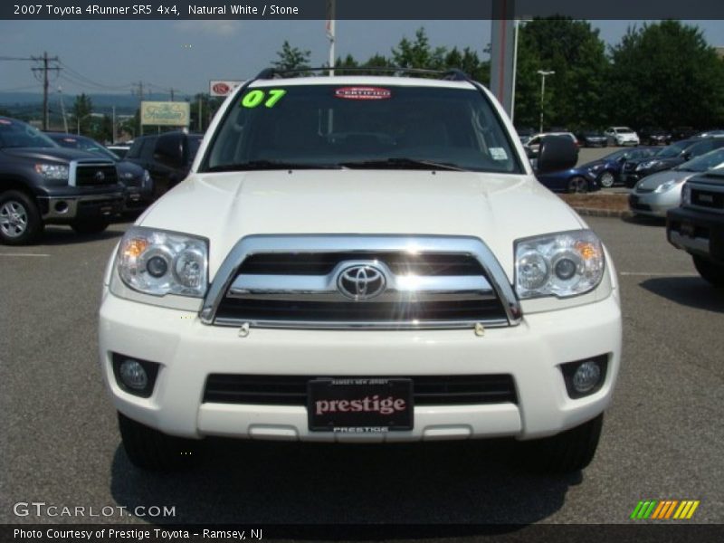 Natural White / Stone 2007 Toyota 4Runner SR5 4x4
