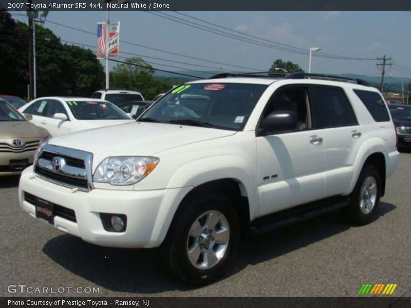 Natural White / Stone 2007 Toyota 4Runner SR5 4x4