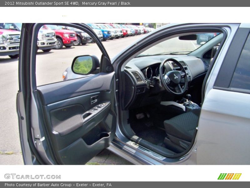 Mercury Gray Pearl / Black 2012 Mitsubishi Outlander Sport SE 4WD