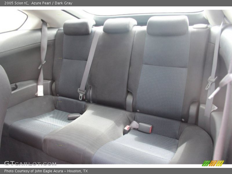 Rear Seat of 2005 tC 