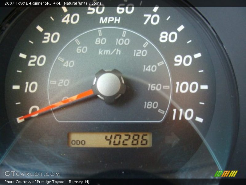 Natural White / Stone 2007 Toyota 4Runner SR5 4x4