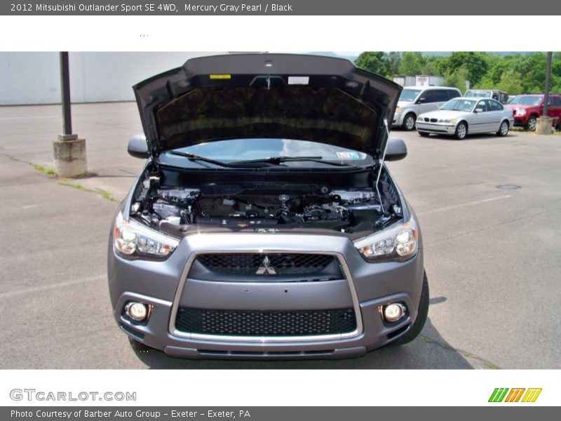 Mercury Gray Pearl / Black 2012 Mitsubishi Outlander Sport SE 4WD