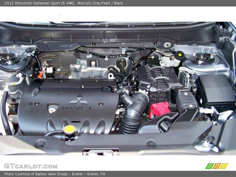  2012 Outlander Sport SE 4WD Engine - 2.0 Liter DOHC 16-Valve MIVEC 4 Cylinder