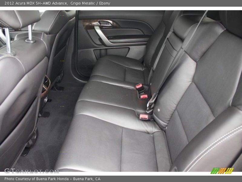 Grigio Metallic / Ebony 2012 Acura MDX SH-AWD Advance