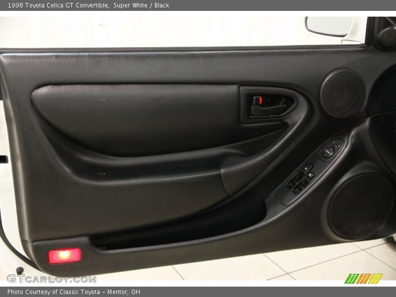 Super White / Black 1998 Toyota Celica GT Convertible