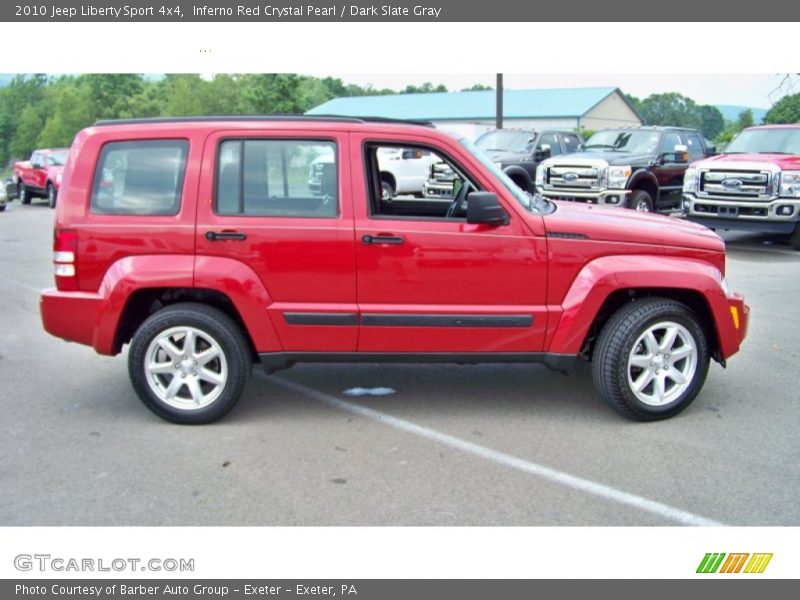  2010 Liberty Sport 4x4 Inferno Red Crystal Pearl