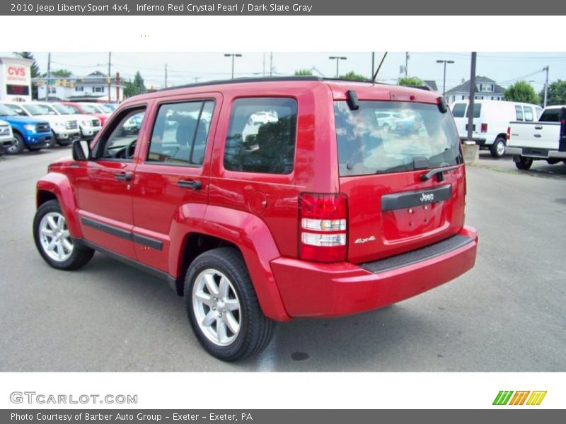 2010 Liberty Sport 4x4 Inferno Red Crystal Pearl