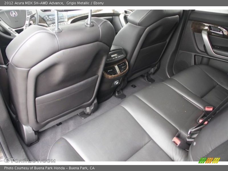Grigio Metallic / Ebony 2012 Acura MDX SH-AWD Advance