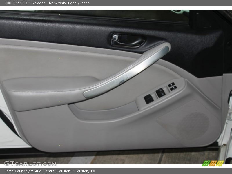 Ivory White Pearl / Stone 2006 Infiniti G 35 Sedan