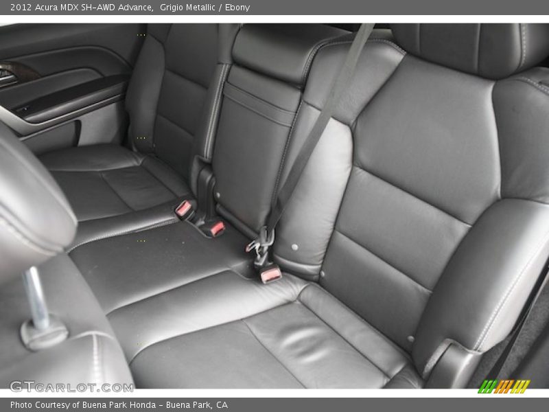 Grigio Metallic / Ebony 2012 Acura MDX SH-AWD Advance