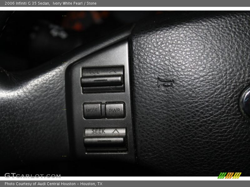 Ivory White Pearl / Stone 2006 Infiniti G 35 Sedan