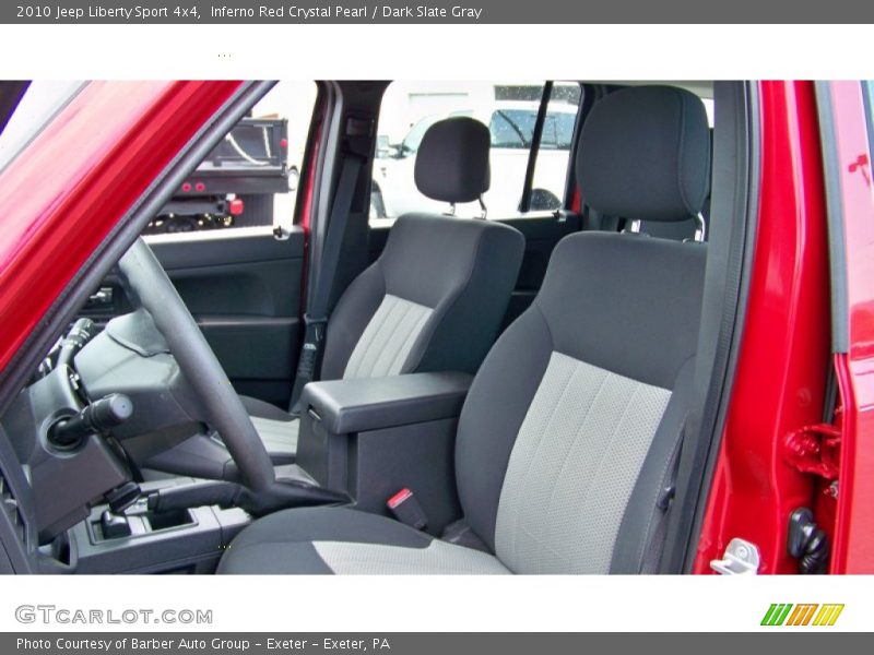 Inferno Red Crystal Pearl / Dark Slate Gray 2010 Jeep Liberty Sport 4x4