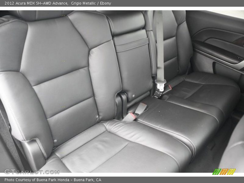 Grigio Metallic / Ebony 2012 Acura MDX SH-AWD Advance