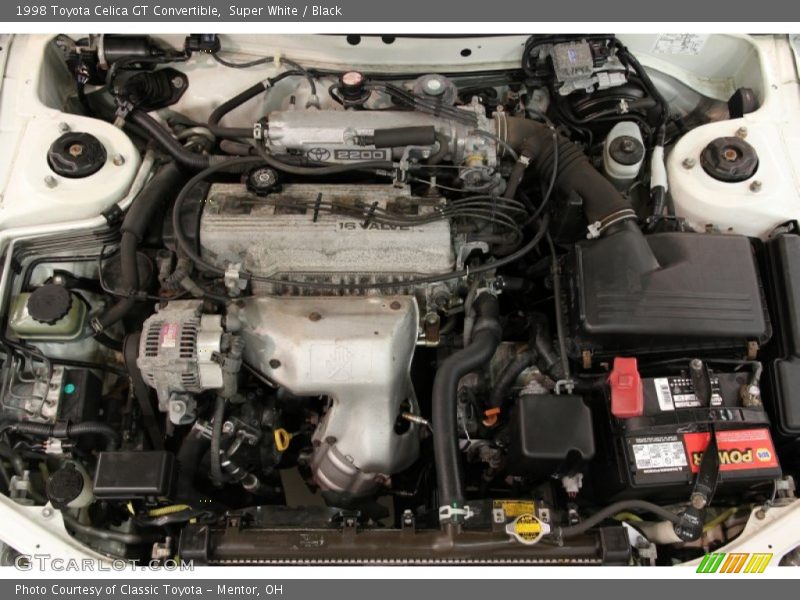  1998 Celica GT Convertible Engine - 2.2 Liter DOHC 16-Valve 4 Cylinder