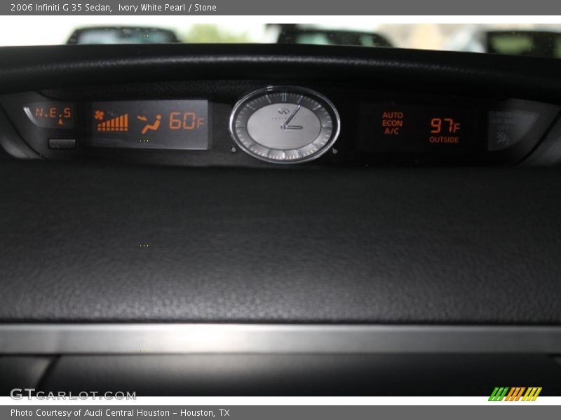 Ivory White Pearl / Stone 2006 Infiniti G 35 Sedan