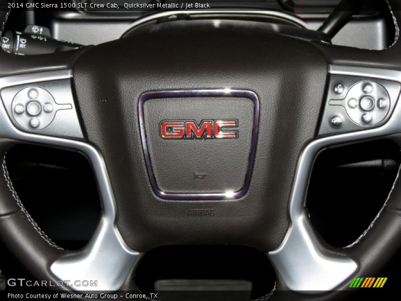 Controls of 2014 Sierra 1500 SLT Crew Cab
