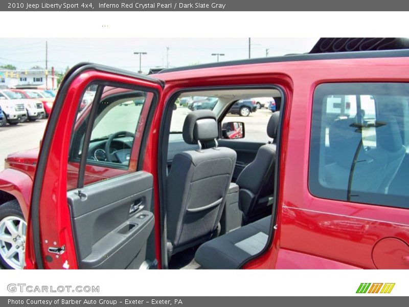 Inferno Red Crystal Pearl / Dark Slate Gray 2010 Jeep Liberty Sport 4x4