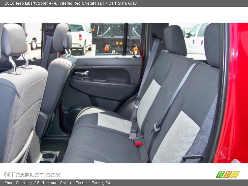 Inferno Red Crystal Pearl / Dark Slate Gray 2010 Jeep Liberty Sport 4x4
